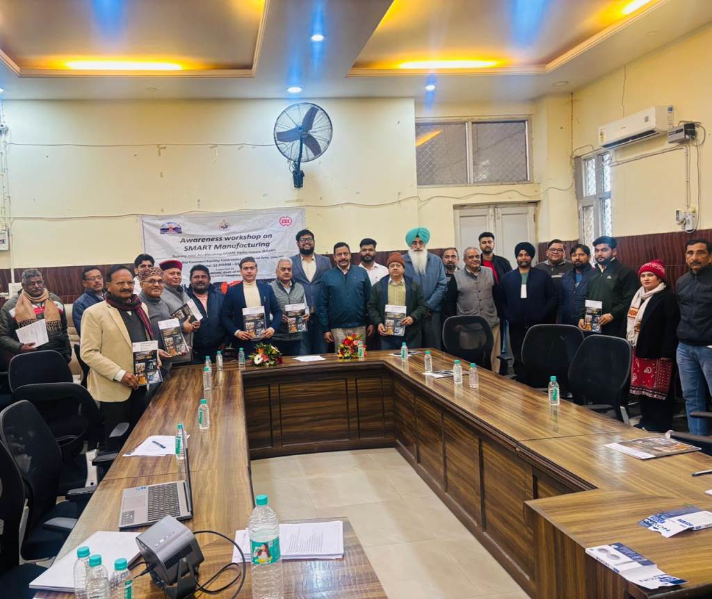Awareness Session on Digital Future and Smart Manufacturing Held in Mehatpur Industrial Area
